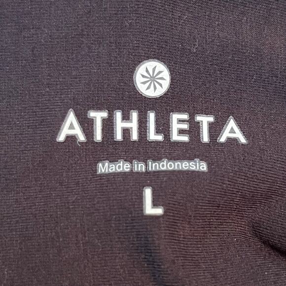 Athleta Women L Blue/Tan Santorini Aztec/Tribal Sleeveless Empire Waist Dress - Picture 3 of 8